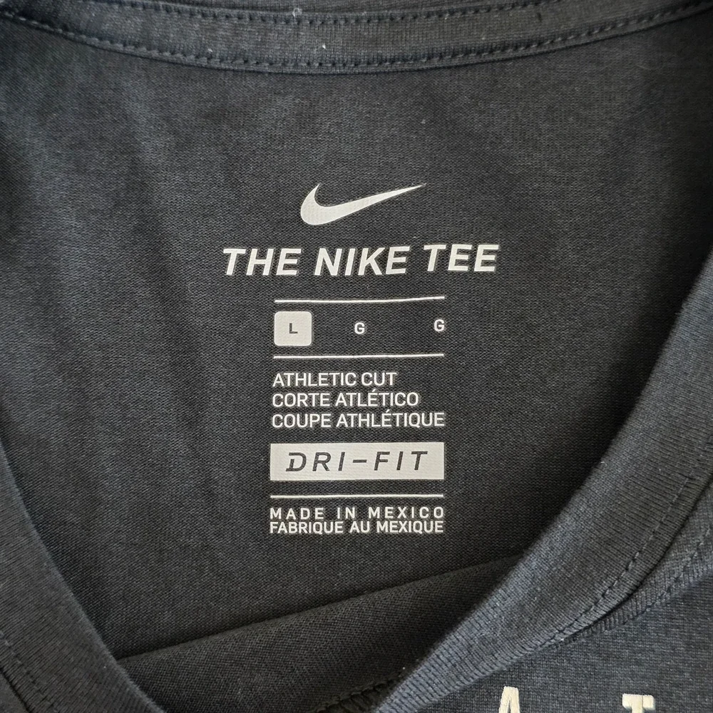 Nike Ohio State Buckeyes T-Shirt Mens L Black Dri-Fit Long Sleeve‎ Athletic